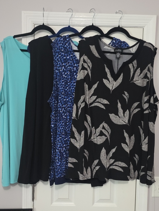 Catherines Tops - Catherines 4 Piece Tank Top Closet Filler